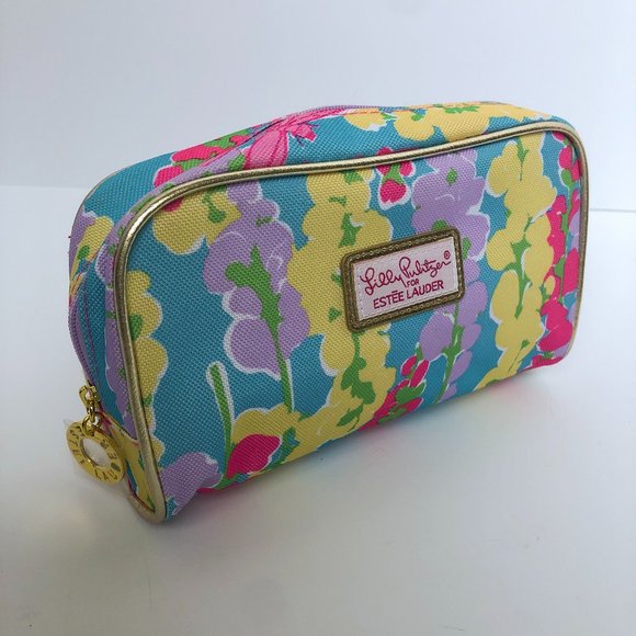 ❤️ SALE!!! 4 for $20. Lilly Pulitzer for Estee Lauder Cosmetic makeup Case/Bag - Picture 2 of 3